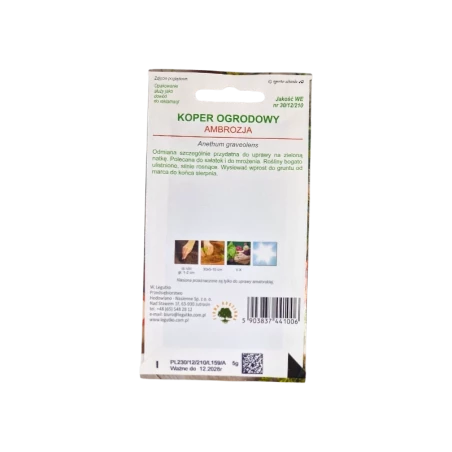 KOPER OGRODOWY-AMBROZJA KOPER OGRODOWY-AMBROZJA