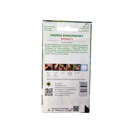 OGÓREK KONSERWOWY-ŚREMSKI F1