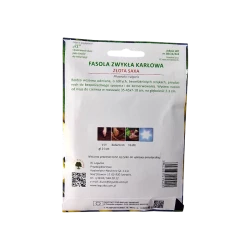 FASOLA ZWYKŁA KARŁOWA SZPARAGOWA-ZŁOTA SAXA