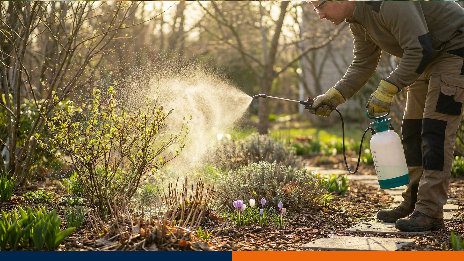 Jak przygotować ogród na wiosnę z pomocą opryskiwacza?